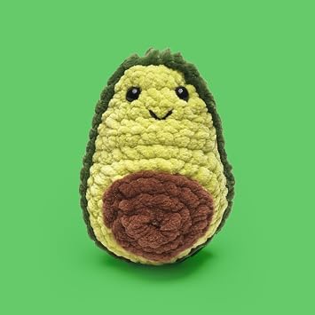 Avocado Amigurumi Crochet Kit Knitting Set