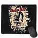 Produktbild Rock n Roll Microphone Red Gaming Mouse Pad Non-Slip Rubber Mousepad for Computers Desktops Laptop Mouse Mat 7" x 8.6" in