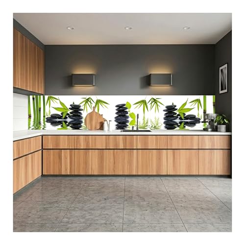 Dimex Küchenrückwand Folie selbstklebend Zen Steine | Klebefolie - Dekofolie - Spritzschutz für Küche | Made in EU - 350 cm x 60 cm