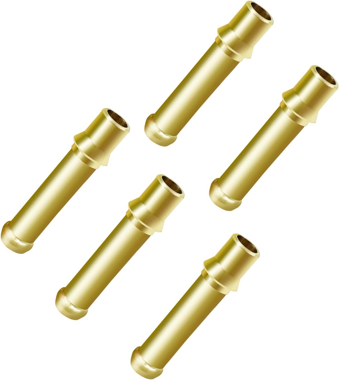 3/8" Brass Snap-in Style Transmission Line Fitting Adapter Kit, Fit for GM 1996-UP, GMC, Chevy Chevrolet, 5 Pcs
