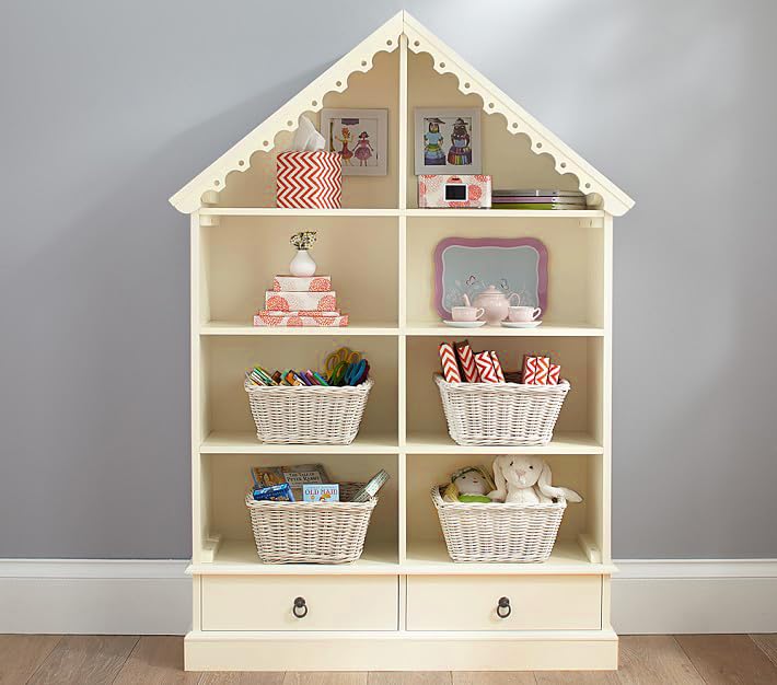 APRODZ Dollhouse Bookcase Cream Finish-image-8