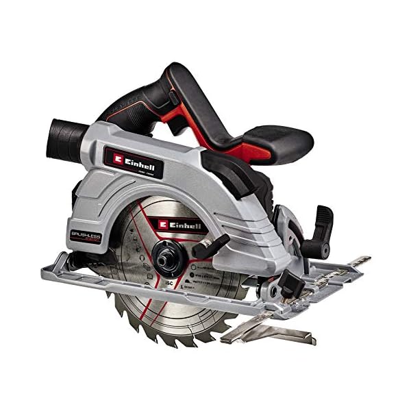 Einhell Professional Akku-Handkreissäge TP-CS 18/190 Li BL-Solo Power X-Change (18 V, Ø190 mm Sägeblatt, Brushless, 65…
