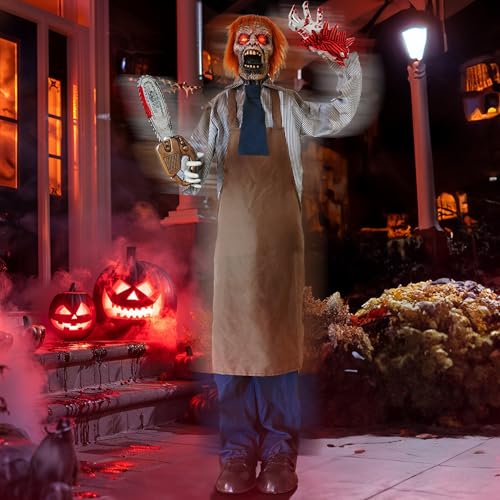 Hourleey-Halloween-Zombie-Decorations-5-FT-Animated-Ghosts-Zombie-with-Sound-Activation-and-Red-Light-Up-Eyes-Animatronic-Halloween-Prop-for-Home-Party-Outdoor-Indoor-Decor
