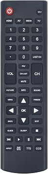 Replacement Remote ONC50UB18C05 Fit for ONN HDTV ONA24HB19E02 100002430