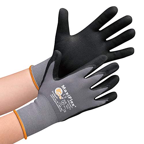 Amazon | ATG 通気 精密 作業手袋 MaxiFlex Ultimate 34-874 M