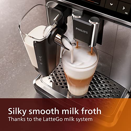 Philips-4300-Series-Bean-to-Cup-Espresso-Machine-LatteGo-Milk-Frother-8-Coffee-Variaties-Intuitive-Display-Black-EP434670