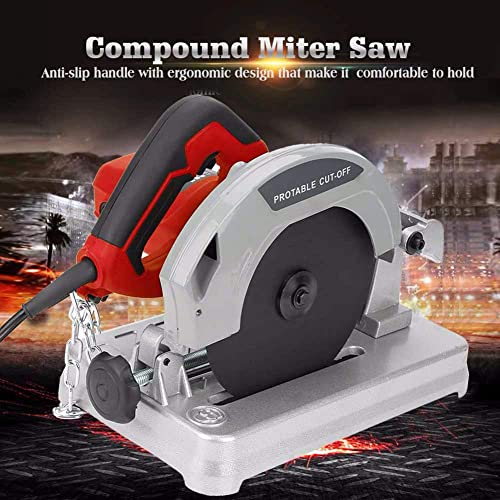 DSDD 1200W Elektrische Kappsäge Einstellbarer Schnittwinkel Handwerkzeug 220V Geeignet für Holz Weichmetalle – Bild 3