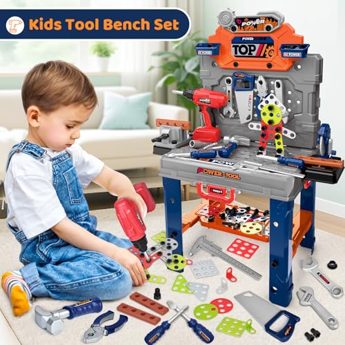 132 PCS Toddler Tool Bench Set