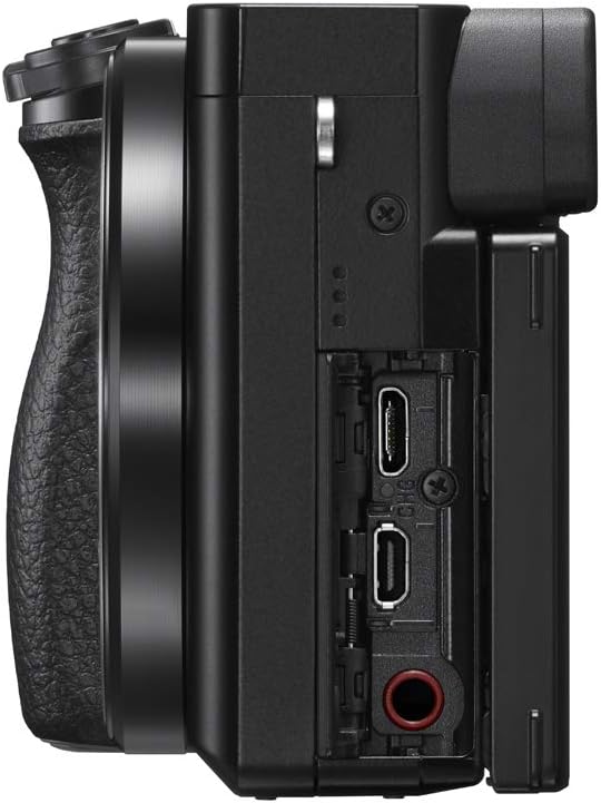 Sony a6100 Mirrorless Camera | Official Sony USA Partner Model | 4K APS-C Body Only Interchangeable Lens Camera ILCE-6100B Bundle with 2X Battery + Deco Gear Bag Case + 64GB Memory Card + Software Kit