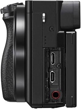 Sony a6100 Mirrorless Camera | Official Sony USA Partner Model | 4K APS-C Body Only Interchangeable Lens Camera ILCE-6100B Bundle with 2X Battery + Deco Gear Bag Case + 64GB Memory Card + Software Kit