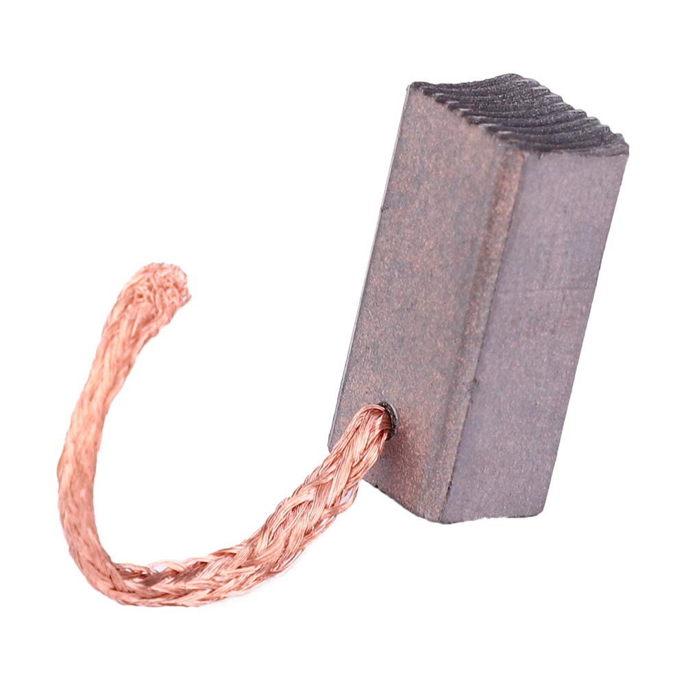 Kadimendium 100Pcs Carbon Brushes Replacement Kits J432A 8x10x20mm Replacement Electric Carbon Brushs for Electric Vehicle DC Motor