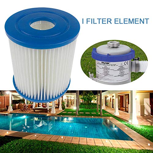 Hook.s Swimming Pool Inflatable Filter Easy Installation Efficient Filter for Tube Pool Cleaning