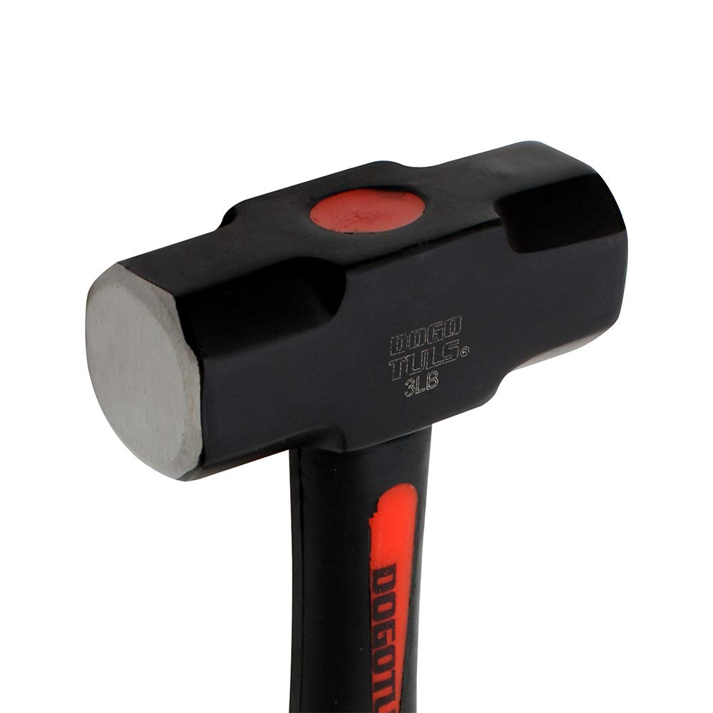 DOGOTULS Hammer Mallet, Fiberglass, 3LB, Octagonal, German Style