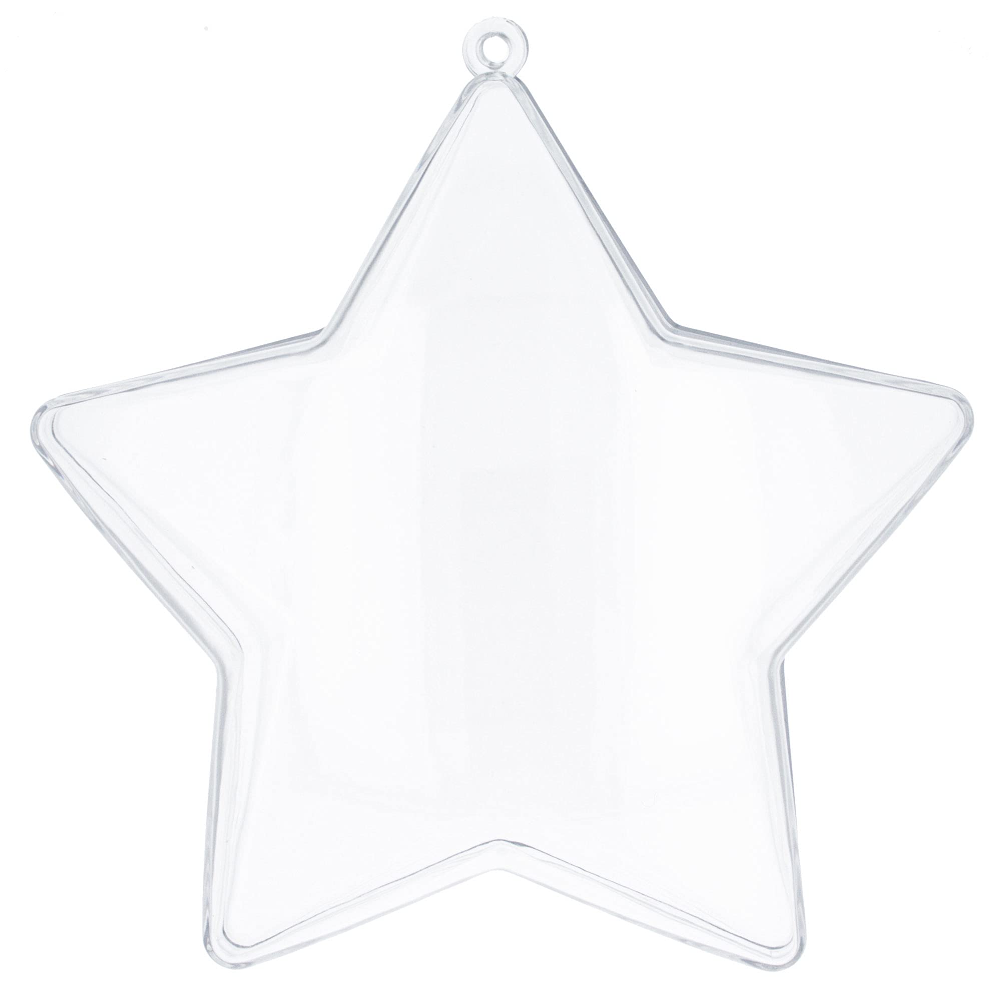 100 Perlas De Acrílico En Forma De Estrella Irisadas - 10x4 Mm, Brillantes Y Coloridas Para Manualidades