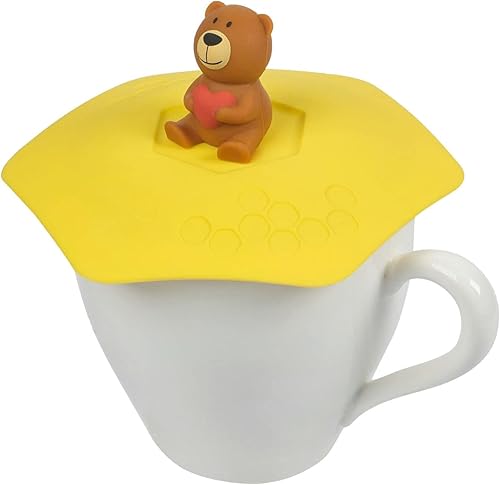 Supreme Housewares Tapas de silicona de grado alimenticio para tazas mágicas, antipolvo, sellado hermético, ideal para tazas de café, tazas y vasos,