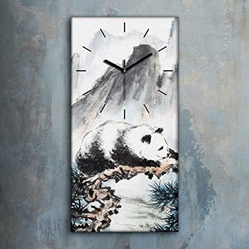 Horloge silencieuse panda pour éliminer les bruits nocturnes de la chambre