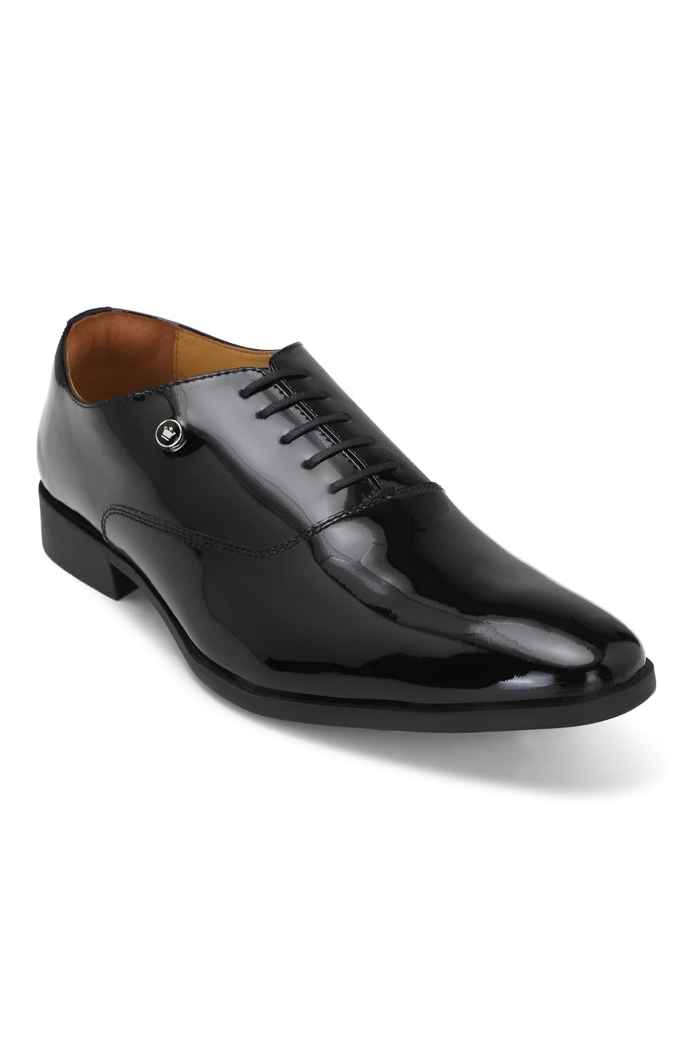 Louis Philippe Men Black Leather Oxford Shoes (B0D5BV7394) Amazon Price History, Amazon Price Tracker