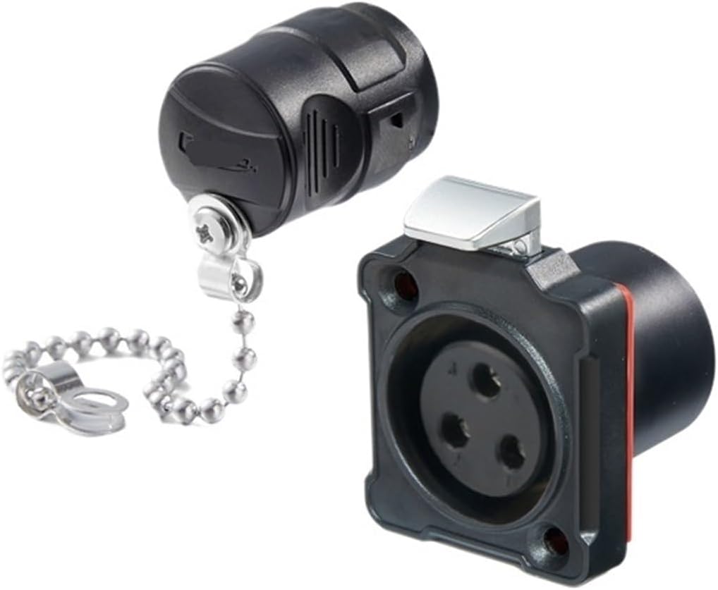 Welding 45A BD24 welding aviation and socket 3-pin snap-on power supply industry(Plastic male connector)
