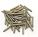 Haozheng Hanger Bolt M4x30 Double Headed Bolt Self-Tapping Screw for Furniture 50Pcs Bronze