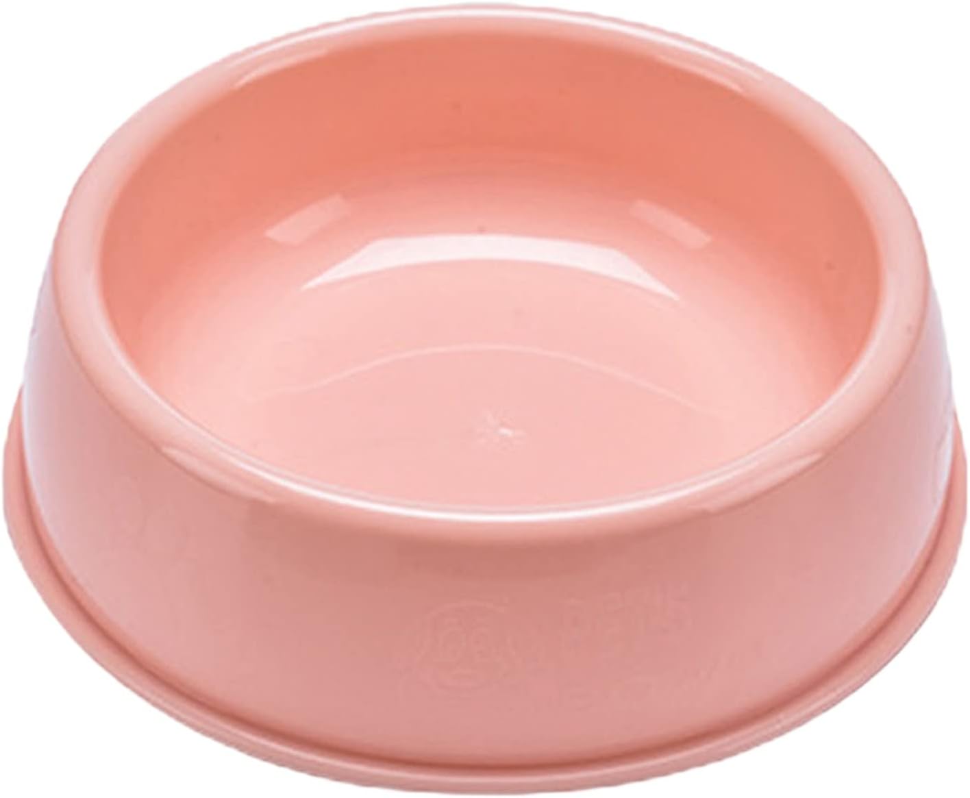 Custom Fashion Non Slip Plastic Pet Food Bowl Feeder for Cats and Dogs Small Table Set Indoor (Pink, A)