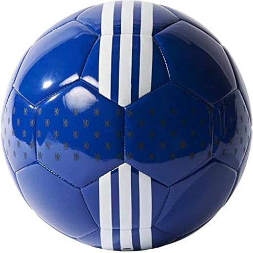 Dibaco Sports Blue Color Chelsea 3 PLY PVC Football (Size: 5_Multicolor) Pack of: 1