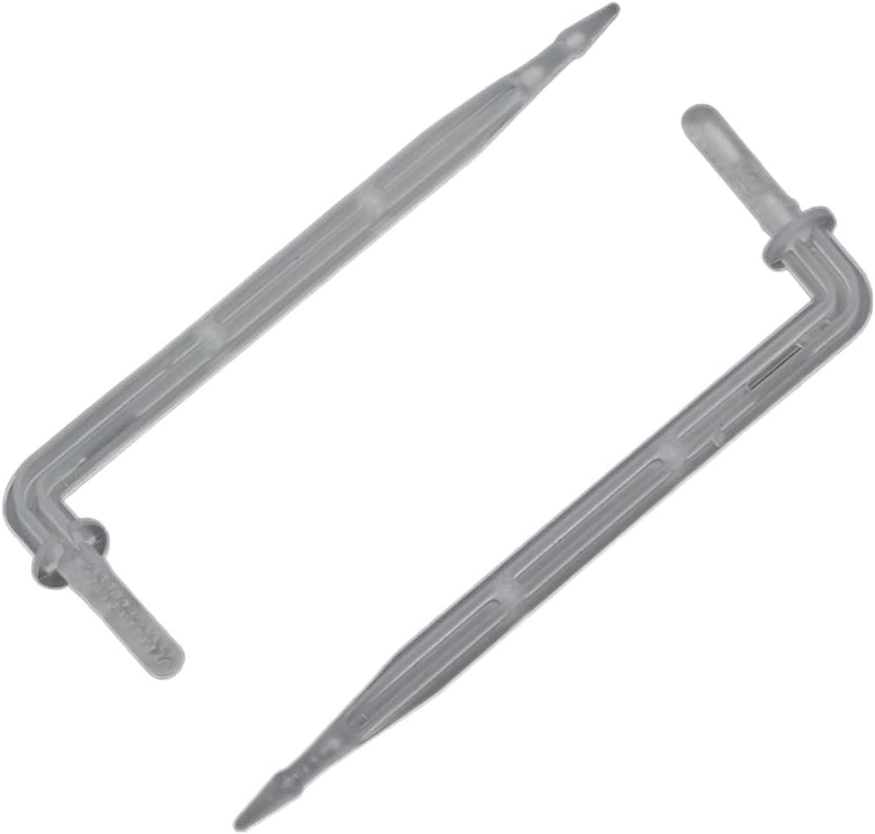 300Pcs 4mm Elbow Drippers Garden Micro Irrigation Drip Emitter 4/7mm Hose Dripper Watering to Root Dripper