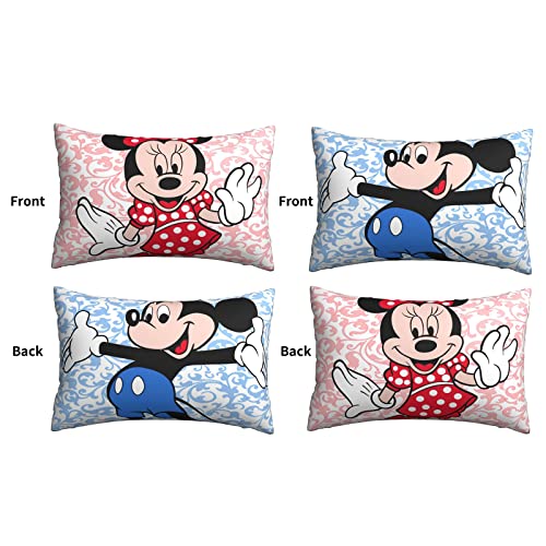 Cute Kids Pillowcases Cartoon Queen Size Pillow Cases Set Of 2 Standard Size Double Sided Pillow Cover 20X30 Inch #TOP2
