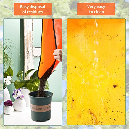 Image of Extra Large Repotting Mat for Indoor Plants Transplanting and Potting Mix Mess Control, 39.5 inch X 39.5 inch Portable Gardening Tray Plant Planting Potting Mat Garden Gifts for Women Grandma Birthday Gift