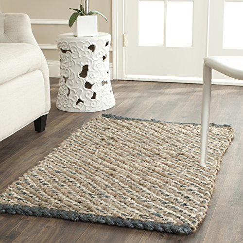 Tapete decorativo natural 76 x 122 cm SAFAVIEH miniatura 1