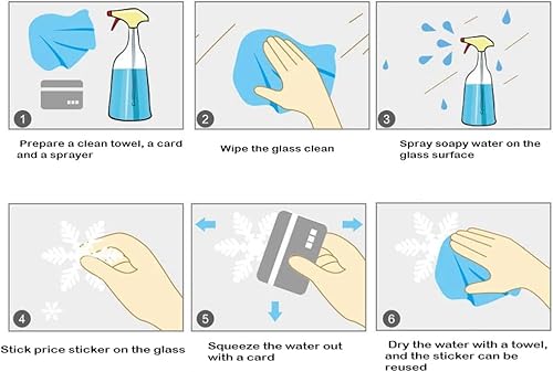 Miniatura 6 de Decoración del día de San Patricio calcomanías verdes para ventana del día de San Patricio calcomanías de ventana de trébol de San Patricio