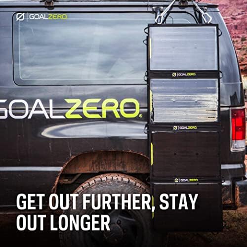 Goal Zero Nomad 100 Portable Solar Panel Black Powerful 100 W Max Output Largest Goal Zero Foldable Panel Chainable Monocrystalline Cell Harness the Sun to Power Your Phone Laptop Powerpack