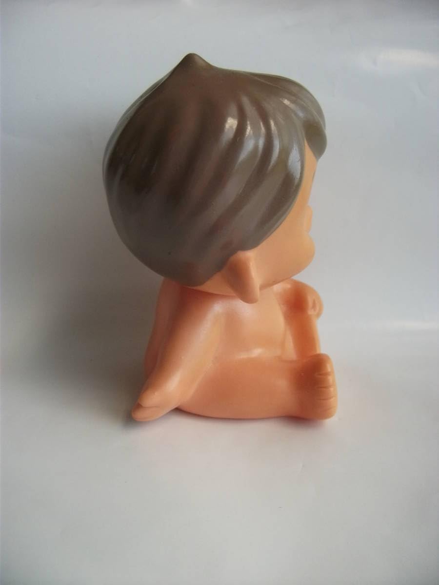 美品　和光堂　ワコちゃん　大きい　ソフビ　レトロ　表情が可愛い　ヴィンテージ 和光堂 ワコちゃん フィギュア ソフビ人形 レトロ - メルカリ