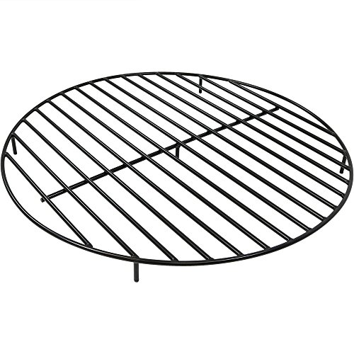 Sunnydaze Round Steel Outdoor Fire Pit Grate