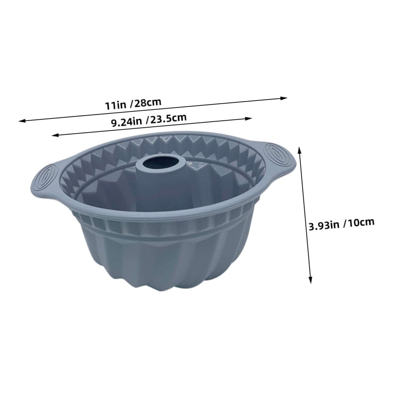 SOLUSTRE 3piezas Moldes De Silicona para Pasteles Redondos Antiadherentes para Hornear Mousse y Chiffon para Repostería Casa Nordic Nordic