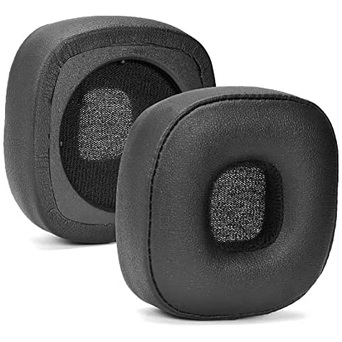 Replacement Ear Pads, Earpads Ear Cushion for Marshall Major IV Major 4 On-Ear Bluetooth Headphone - 1 Pair, Black Cover