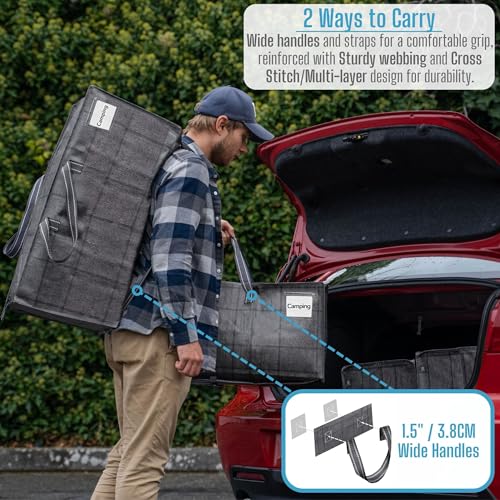 image for VENO 10 Pack Moving Bags w/Backpack Straps, Heavy Duty, Moving Boxes A