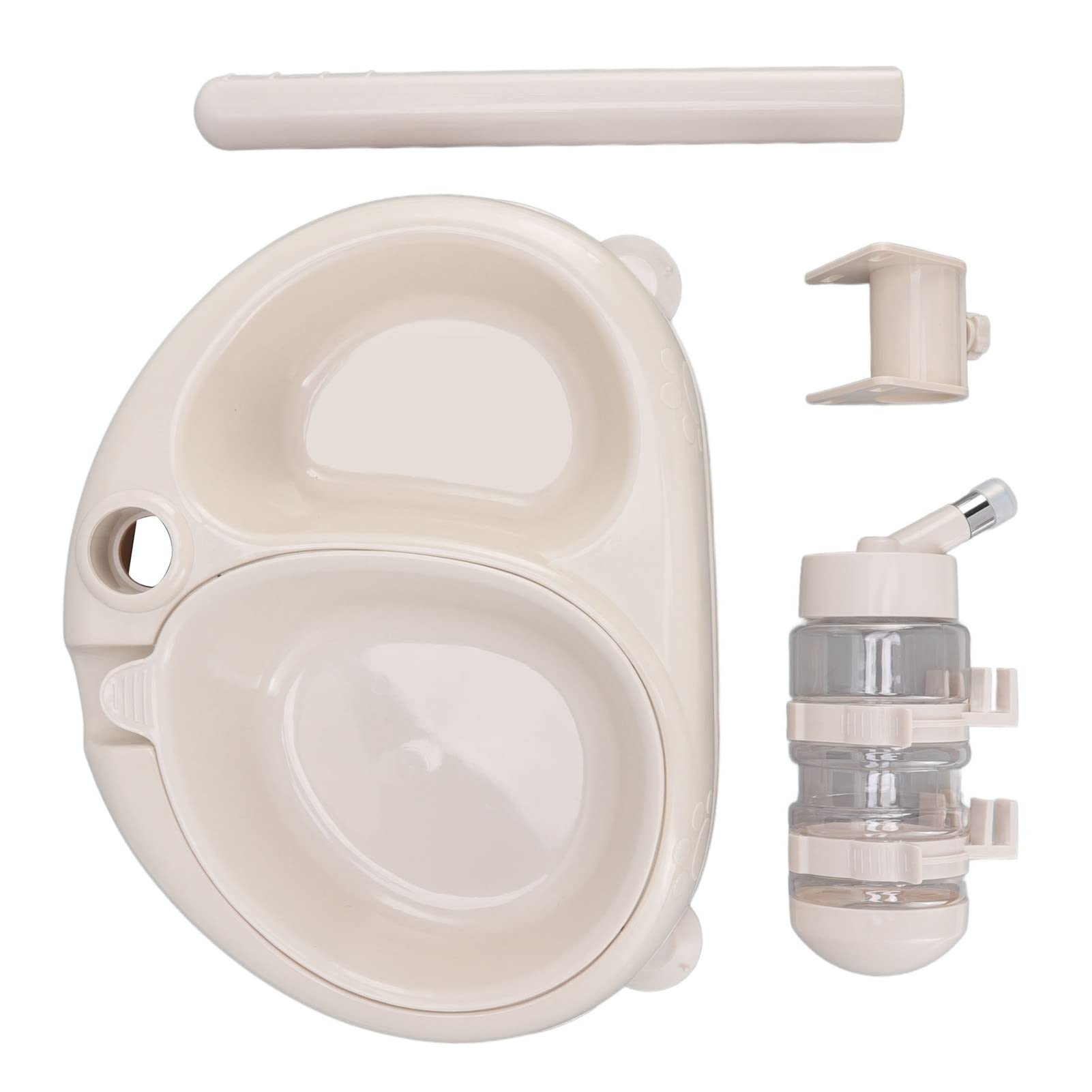 Distributeur d'eau pour Animaux de Compagnie Bol Automatique Anti-dérapant Hauteur Réglable Chien Distributeur d'eau Debout Distributeur de Nourriture pour Chiot Chat