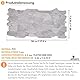 3D Wandpaneele, 10er-Set, Abdeckung von 4,6 qm – Dekorative Wandverkleidung aus Kunststoffplatten, Panel Größe 96 x 48 cm für Küche, Wohnzimmer, Bad, Büro – Graue Wilde Steinoptik Wandpaneele Muster