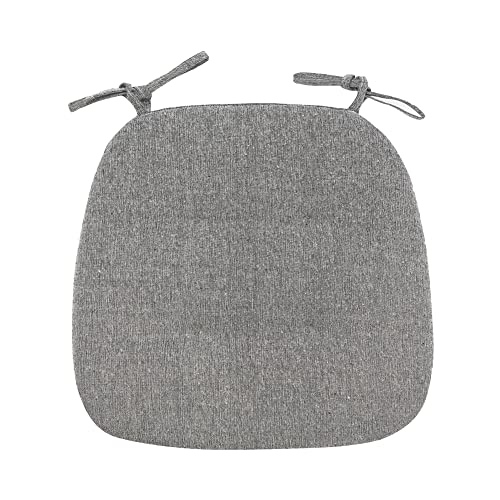 Generic チェア クッション 馬蹄形座布団 椅子用馬蹄形クッション 座布団ダイニングチェア用クッシ 紐付きシートクッション 椅子用ひも付きクッション 滑り止め 超通気性 ダイニング チェア 食卓椅子用 低反発 いす フロア 畳 和室 洋室 体圧分散