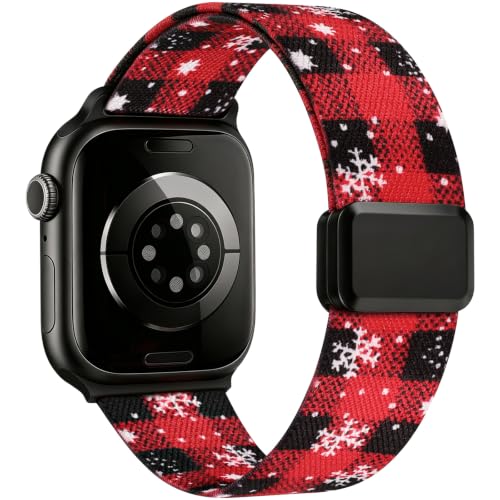 Minyee Halloween Christmas Stretchy Band Compatible with Apple Watch Bands