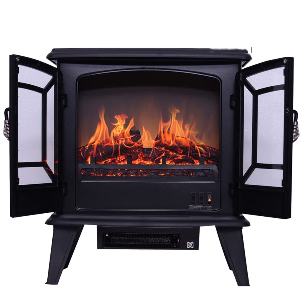 camino elettrico Camino elettrico free-standing della decorazione della casa della simulazione della fiamma, la dimensione della fiamma regolabile, il riscaldatore dell interno e del salotto, effetto
