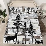 Taille : 1 Drap-housse 150x200x40cm et 2 Taies d'oreiller 51x75cm. (Pas de drap plat/de dessus).