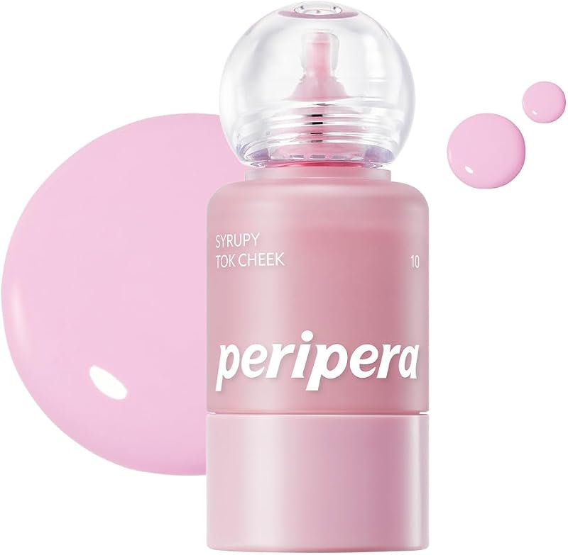 Peripera SYRUPY TOK CHEEK Blush Líquido, 10 PALE LAVENDER