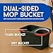 Easy Spin Microfiber Spin Mop and Bucket Set with Handle – Cleaning Tools for Home and Kitchen, Splash-Free Design, 360° Rotating Head, Ideal Cleaning Supplies for All Floor Types