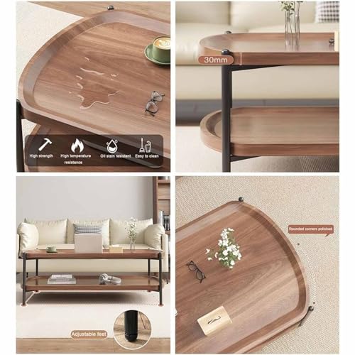 Table basse double japonaise pour petits salons modernes - 8