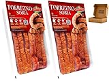Torreznos de Soria Preparados - Envío 24 h - Listo para Freir -Panceta Semicurada y Adobada- Fácil de preparar. Medalla de Oro -Seleccionados por Cosecha Privada (2 x Pack 470g)