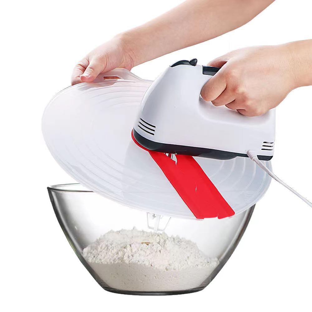 Coperchio Paraspruzzi per Sbattitore Coperchio Antispruzzo per Mixer ø 31CM Coperchio Paraspruzzi per Frullatore Coperchio Paraschizzi per Miscelatore per Montare Uova e Panna Montata