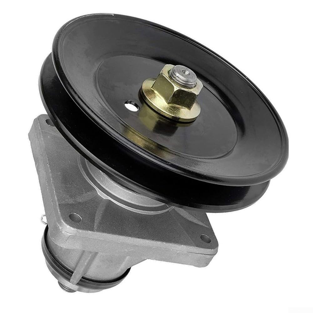 Conjunto de husillo para cortacésped con pernos para 618-0660B 918-0660 918-0660B 618-0660A, pieza de repuesto de metal para mantenimiento de patio de jardín