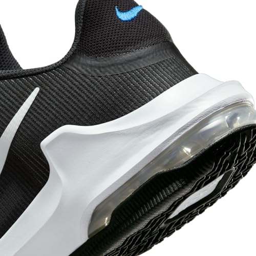 Nike Nike Air Max Impact 4 Men's Trainers, Black White Anthracite Racer Blue, 36 EU