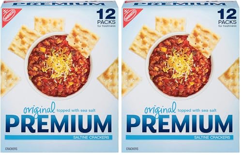 Nabisco Original Premium Saltine Crackers, 48 oz (Pack of 2)